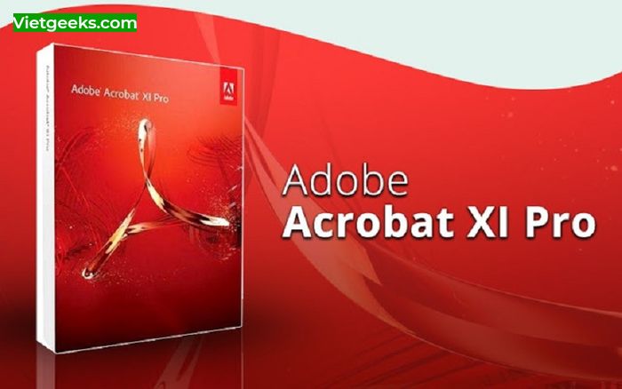 giao dien Adobe Acrobat XI Pro